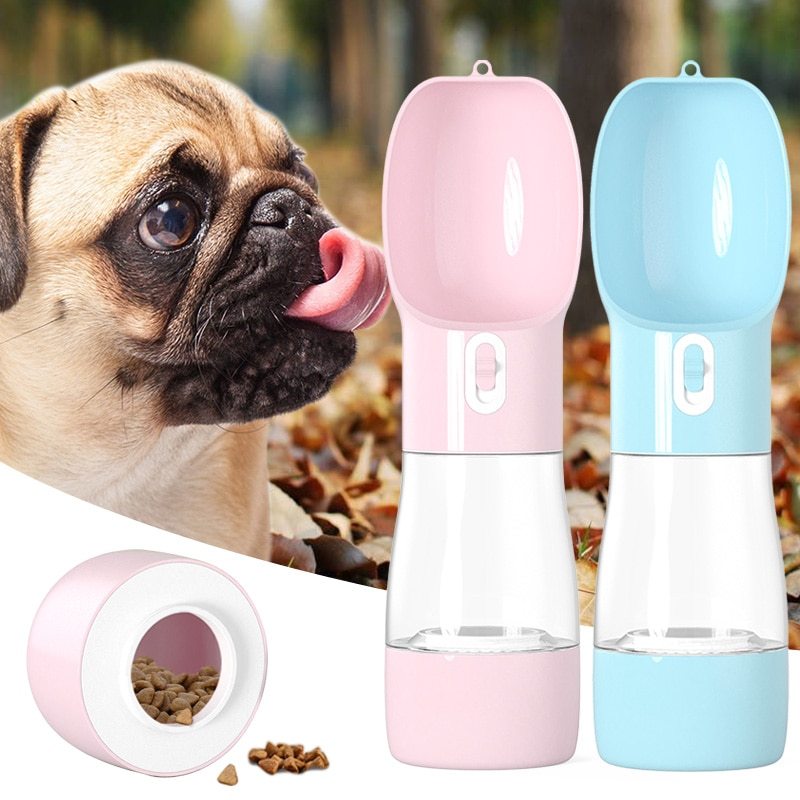 Dispensador de agua portátil para perros