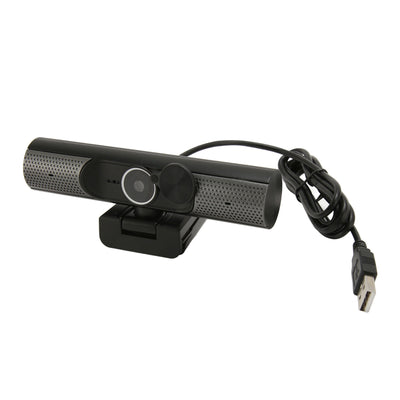 USB Webcam 2K 30fps Auto Focusing HiFi Speaker Noise Reduction Mic Plug and Play PC Camera for Desktop Laptop Video Chat