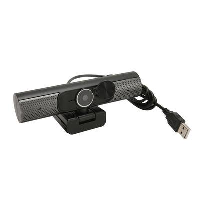 USB Webcam 2K 30fps Auto Focusing HiFi Speaker Noise Reduction Mic Plug and Play PC Camera for Desktop Laptop Video Chat