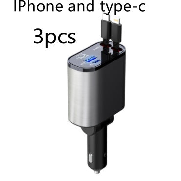 Cargar súper rápido, adaptador USB y tipo C y  IPhone