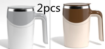 Taza  con agitación automática,