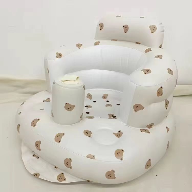 Silla de comedor inflable portátil